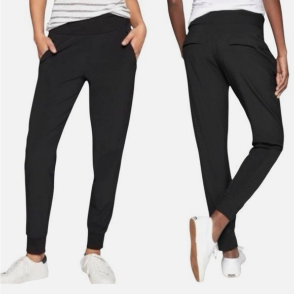 Athleta Pants - Athleta Lined Soho Jogger size 4P